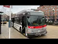 WMATA Metrobus 2023 New Flyer XD40 4714 On Route P90 Ride Formerly NH2 NEW ROUTE