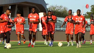 MAZOEZI YA PUMZI YA MOTO KABLA YA KUIMALIZA MIGHTY WANDERERS.