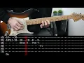 Red Hot Chili Peppers - Black Summer (Guitar lesson with TAB)