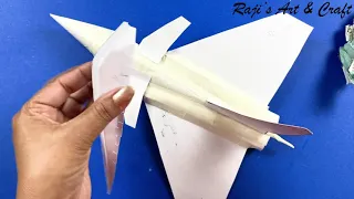 Download Rafale Fighter Jet 3D Model- paper craft/  DIY/ MP3