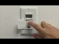 How To Program 7-Day Digital Timer Switch HET01-C-W TOPGREENER