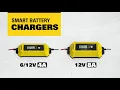 How to use your Stanley 12V automotive smart battery charger 8Amp
