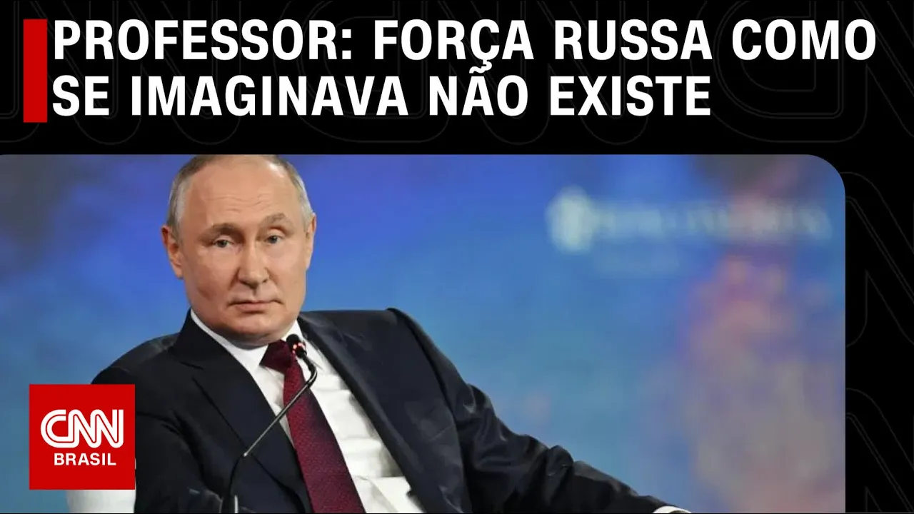 Força russa como se imaginava não existe, diz professor | CNN 360º