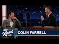 Colin Farrell on Playing The Penguin in Batman II Working with Tom Cruise Riding in an F1 Car