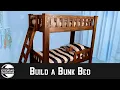 How to Build a Sturdy Bunk Bed DIY Woodworking
