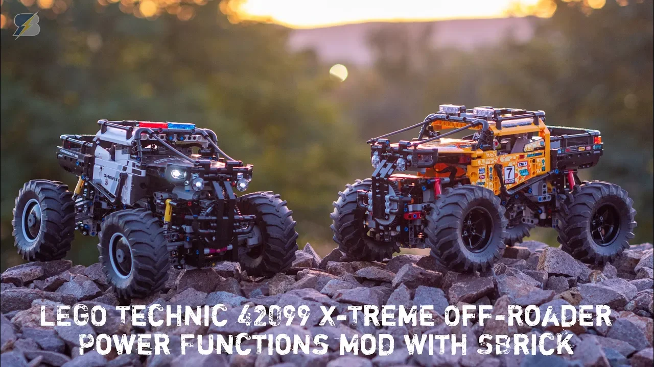 TUG OF WAR! Lego Technic 42099 6x6 Mod Vs The Grazer All Tracked Tank. Winner stays on Episode 7! 4K. 