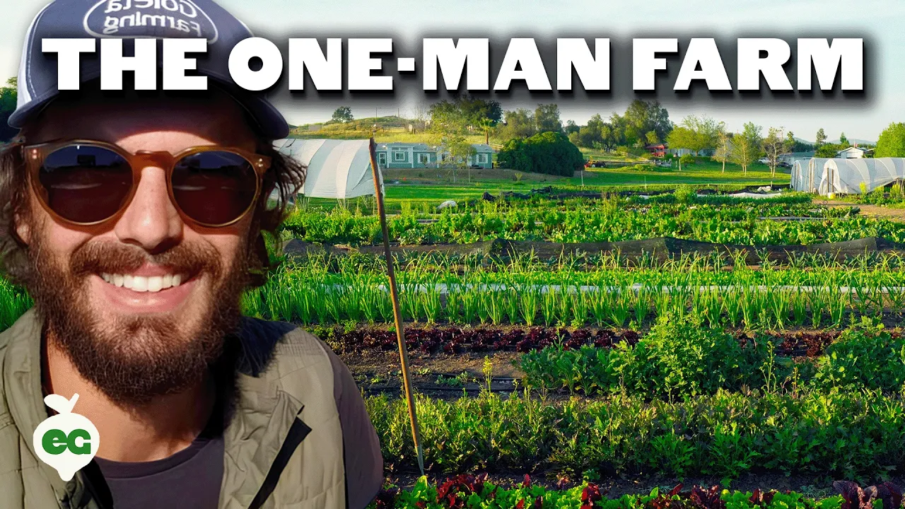 Outline Video He Farms 35 Hours a Week By Himself and Makes 6 Figures