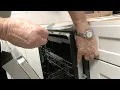 Dishwasher side mount installation