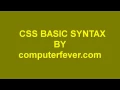 css3-CSS Basic Syntax-lecture 2
