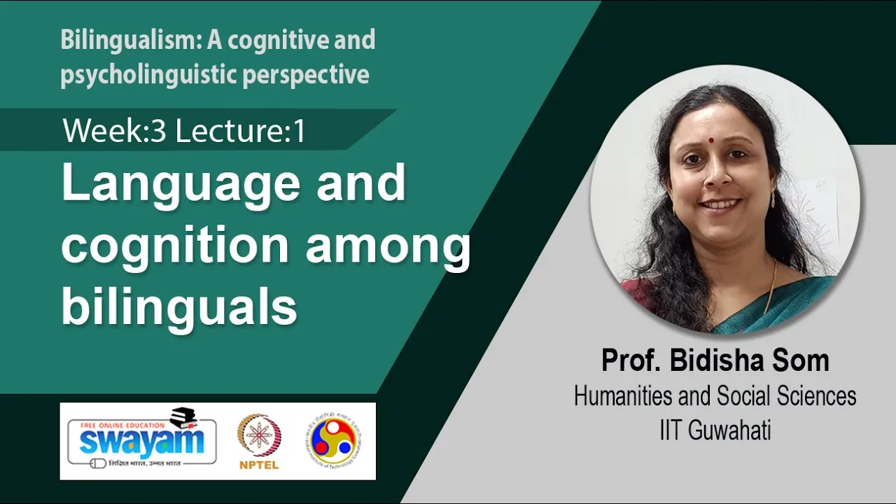 Lec 6: Language and cognition among bilinguals