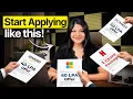 How to apply to Jobs Proven 5-Step Formula for Getting Hired