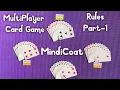 MindiCoat Card Game Rules - Fun Easy Multiplayer Card Game LockDown Special