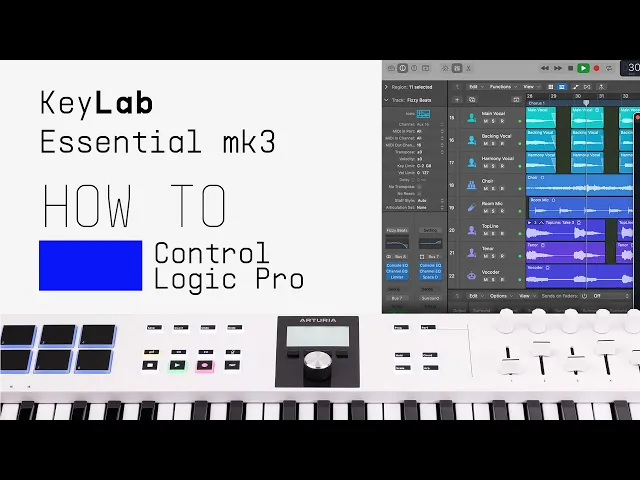 How to control Logic Pro