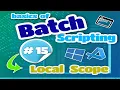 Basics of Batch Scripting - 15