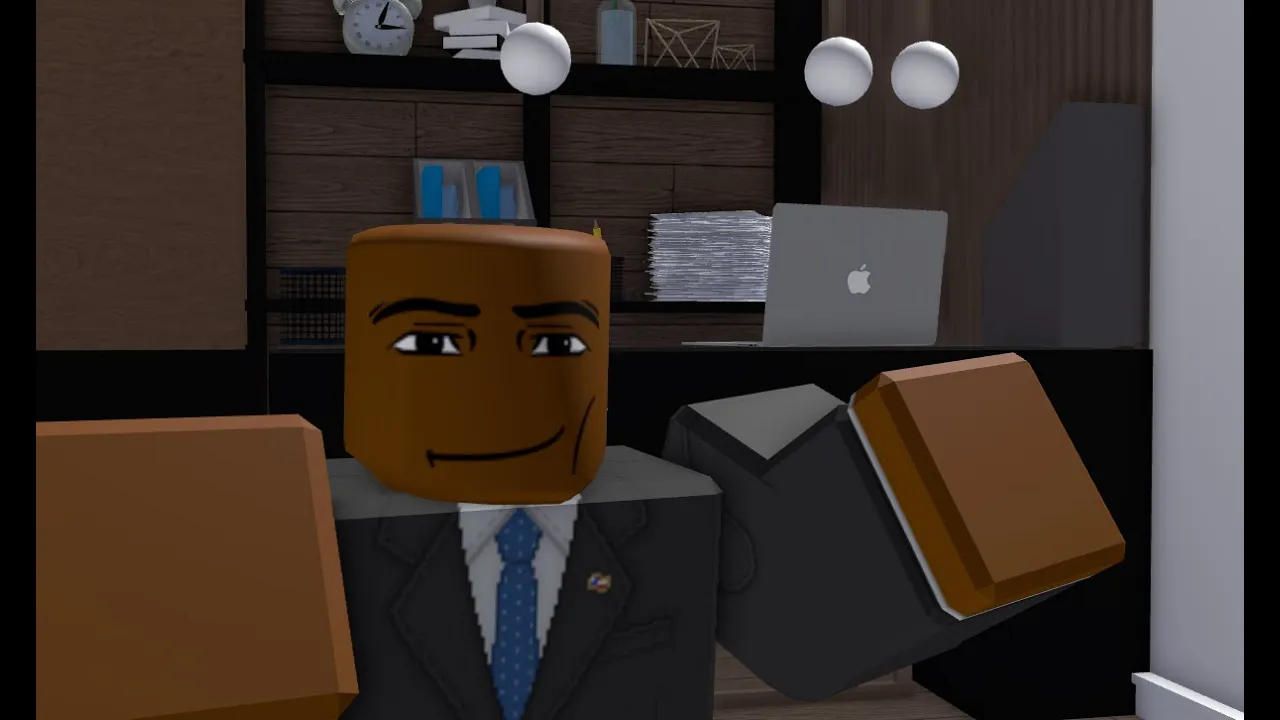 Obama And Biden Sing The Boy's A Liar PT. 2 In Roblox Animation | #robloxanimation #roblox