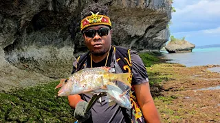 Nombak Ikan & Cari kerang Mata Bulan saat air surut 