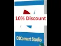 10 Discount - DBConvert Studio Review