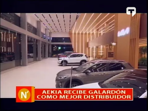 Aekia recibe galardón cómo mejor distribuidor