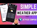 Weather app with Retrofit Android Studio Jetpack Compose 2025 part - 1