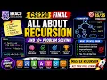 CSE220 Final All About Recursion and 10 Problem Solving BRACU