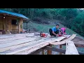 Download Lagu Peaceful Farm Family Life In The Mountains, Building The House Foundation, Completing The Floor