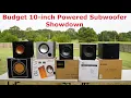 Budget Amazon 10-inch Subwoofer Showdown Polk Klipsch Elac Yamaha Sony