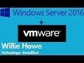 Installing Windows Server 2016 Essentials in esxi 6 5
