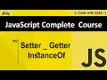 Setter Getter - Instanceof Operator Js Tutorial In Pashto