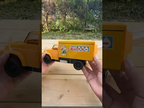 Marble Run & Late 1970s Morinaga Mammy Truck #slope #automobile