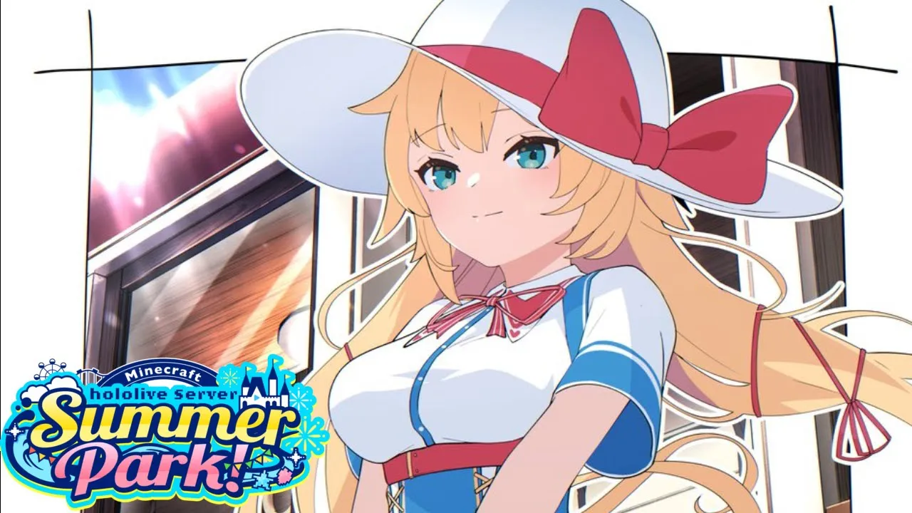 【Minecraft】#ホロ鯖サマーパーク SL機関車がつくりた～～～～いっ❕?【ホロライブ/赤井はあと】