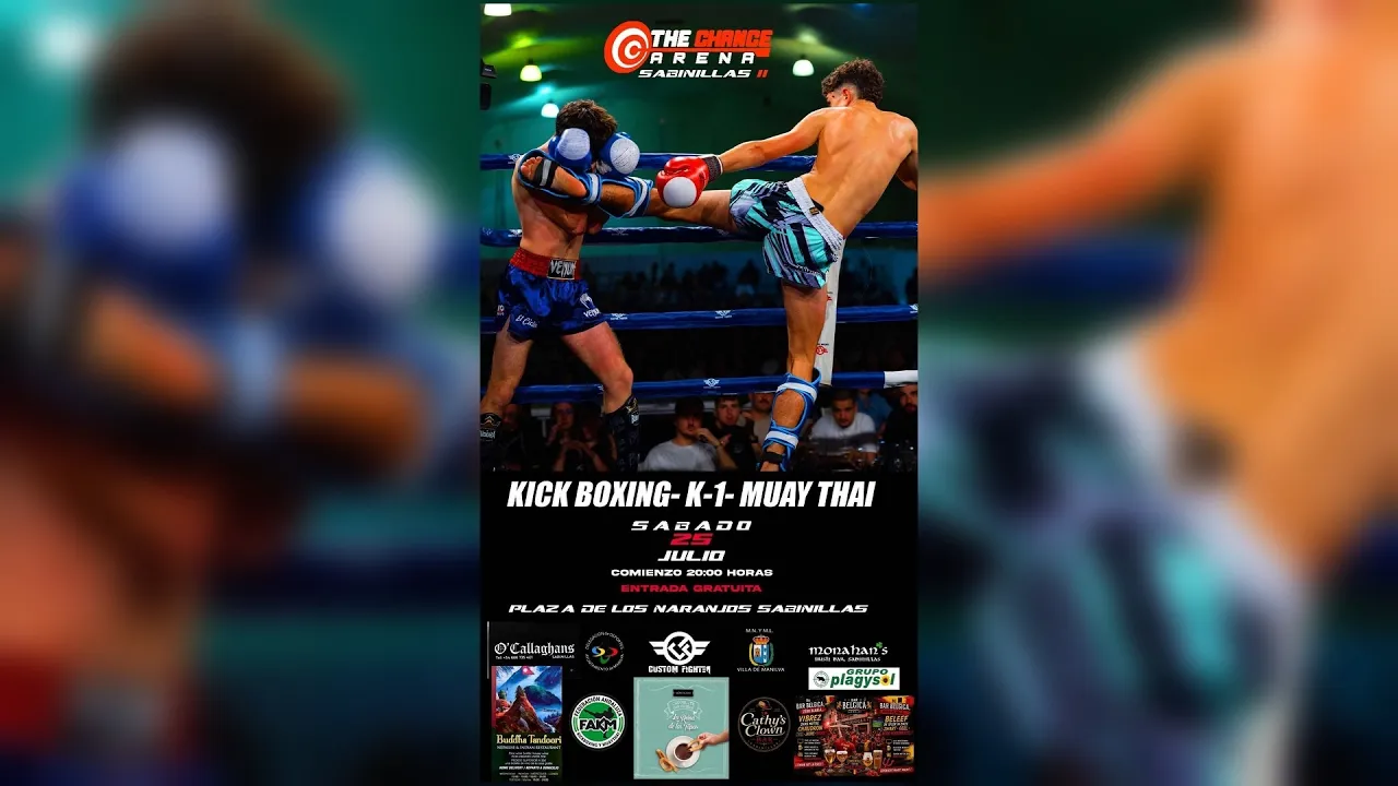 Velada de kick boxing, K1 y muay thai
