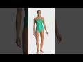 Download Lagu Sporti Mermaid Fancy Foil Micro Back One Piece Swimsuit (26-40) | SwimOutlet.com