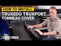 How to Install TruXedo TruXport Tonneau Cover on a 2022 Nissan Frontier