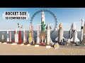 Rocket Size Comparison 3D