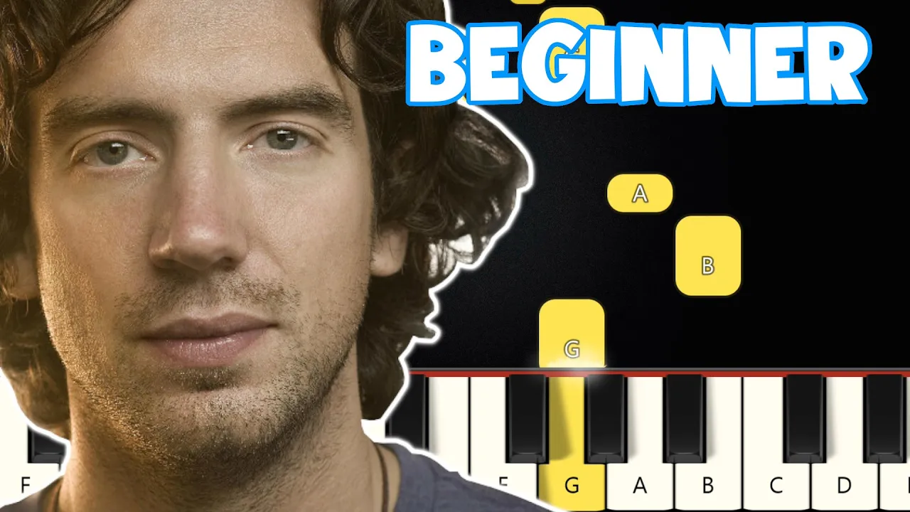 Chasing Cars - Snow Patrol | Beginner Piano Tutorial | Easy Piano