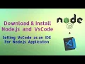 Setup How to Run Node js in Visual Studio Code SetUp Node js in VSCode On Windows 11