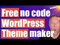 Free WordPress Gutenberg Theme Maker