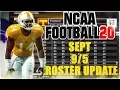 NCAA FOOTBALL 14 19 ROSTER UPDATE DOWNLOAD PS3 XBOX 360 Tutorial Breakdown