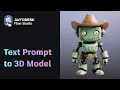 Text to 3D How to Generate 3D Models with Autodesk Flow Studio