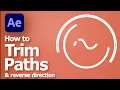 After Effects Trim Paths and Reverse Direction for motion graphics
