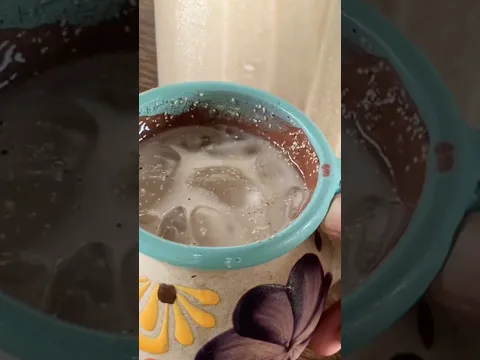Agua Fresca de Pinole #recetas #cocina #shortviral agua Fresca #pinole