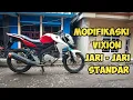 Review Modifikasi Vixion Jari - Jari Standar