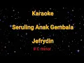 KARAOKE 60-AN || SERULING ANAK GEMBALA || JEFRYDIN