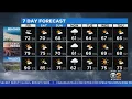 Alex Biston s weather forecast March 25