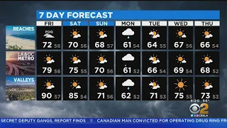 Alex Biston s weather forecast March 25