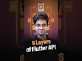 how Flutter API Works GetX API using Dio 6-Layer Breakdown