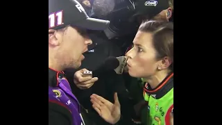 WHAT ARE YOU DOING Danica Patrick vs Denny Hamlin