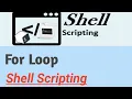 For Loop Shell Scripting for Beginner or Developer in Hindi