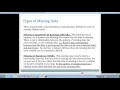 Multiple Imputation A Righteous Approach to Handling Missing Data