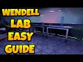 Find Wendell Lab Beneath the Shed Guide Full Walkthrough in Grounded
